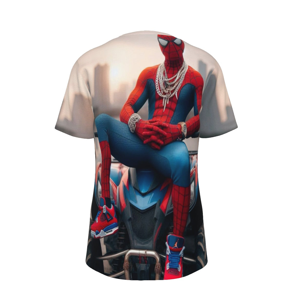 Gangsta Spiderman O-Neck T-Shirt