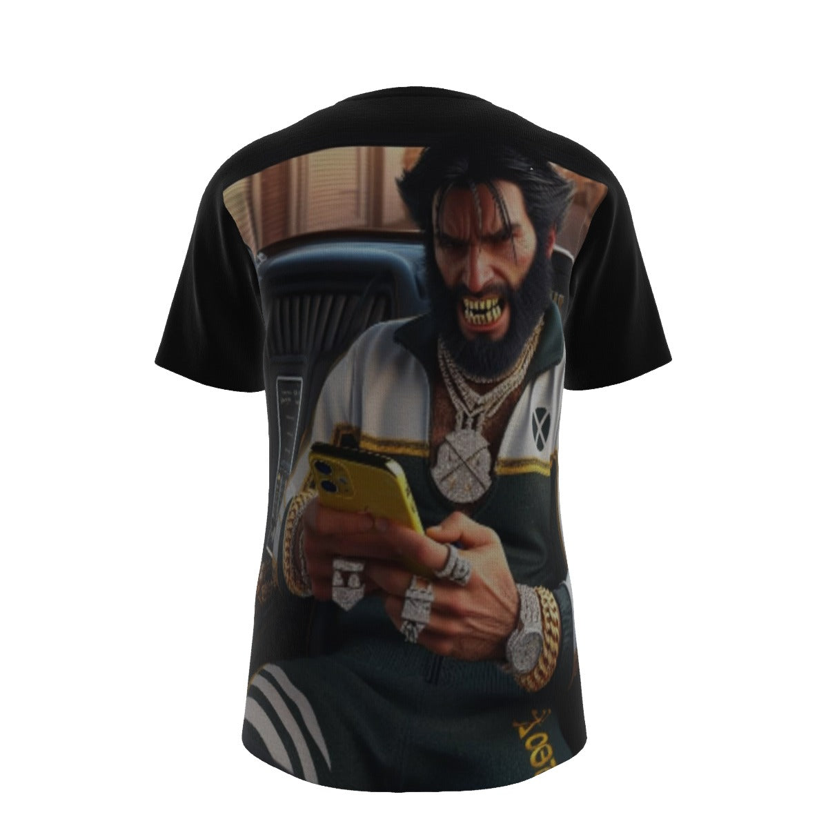 Gangsta Wolverine X-Men O-Neck T-Shirt