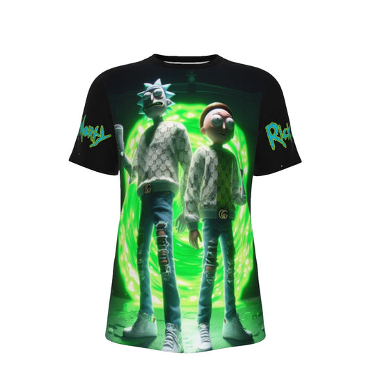 Designer Gangsta Rick & Morty O-Neck T-Shirt