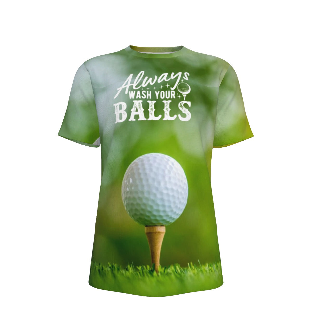 Wash Your Balls Golf O-Neck T-Shirt