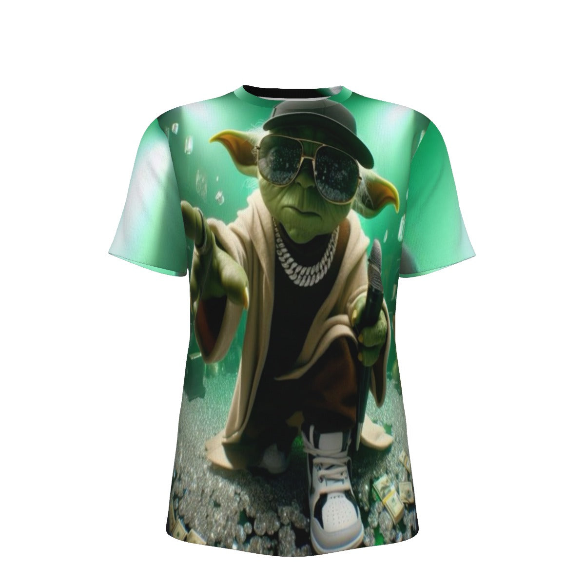 Gangsta Yoda O-Neck T-Shirt